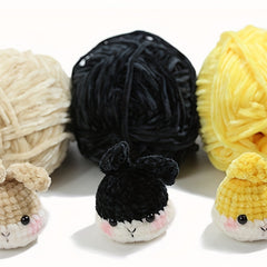 3pcs Soft Chenille Yarn Blanket Yarn for Knitting Crochet DIY 3 50 G