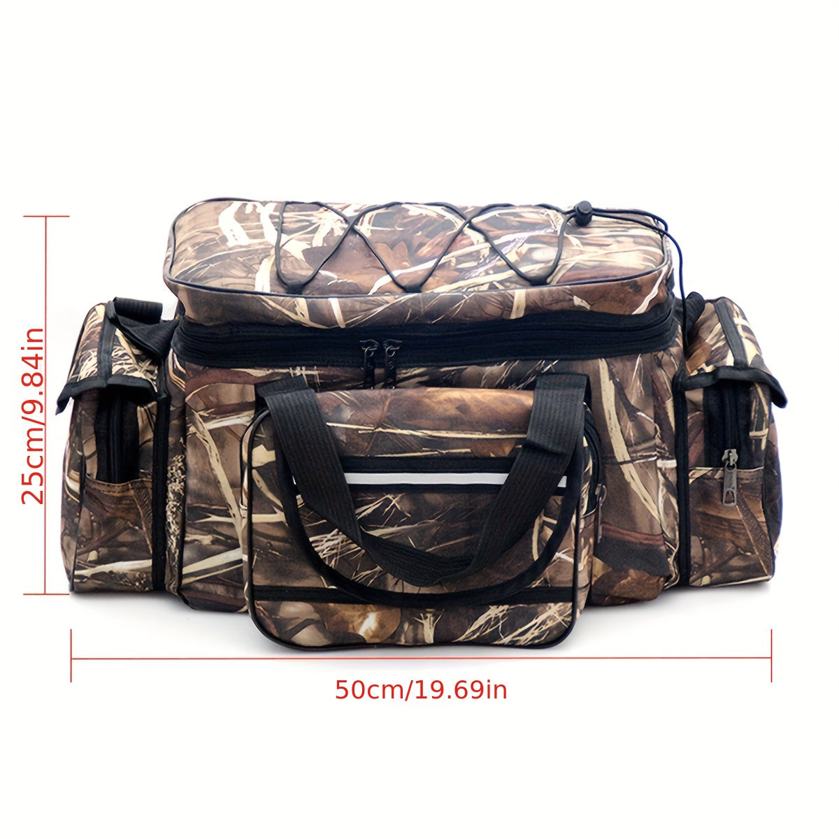 Large Capacity Fishing Tackle Bag Waterproof Lure Bait Storage Case
