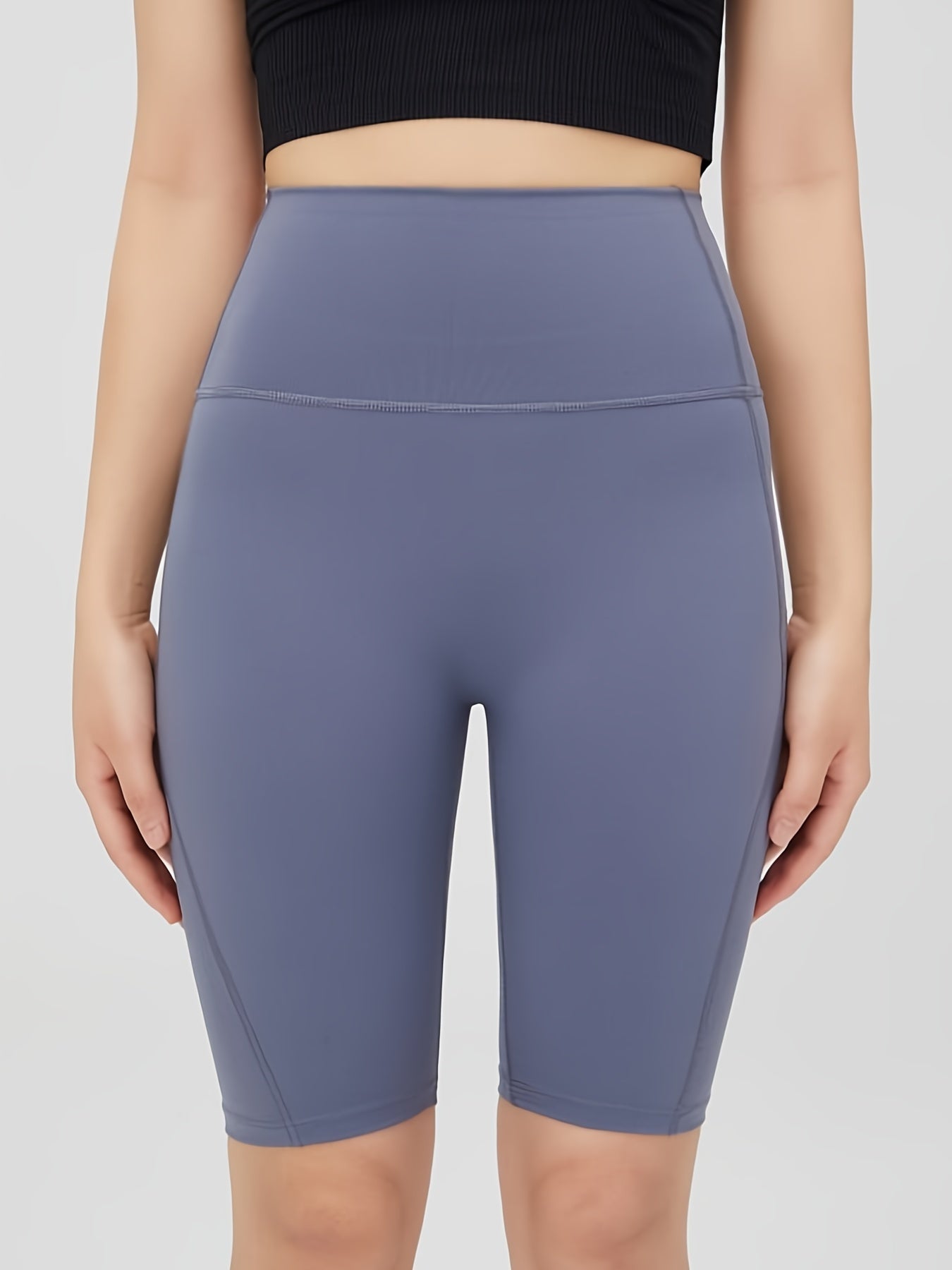 Women's High Waist Yoga Shorts with Tummy Control Leggings