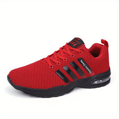 Men's Lace Up Sneakers With Air Cushion Athletic Shoes