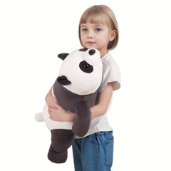 Large Panda Plush Toy & Pillow - Ideal Kids Gift - Cozy & Soft