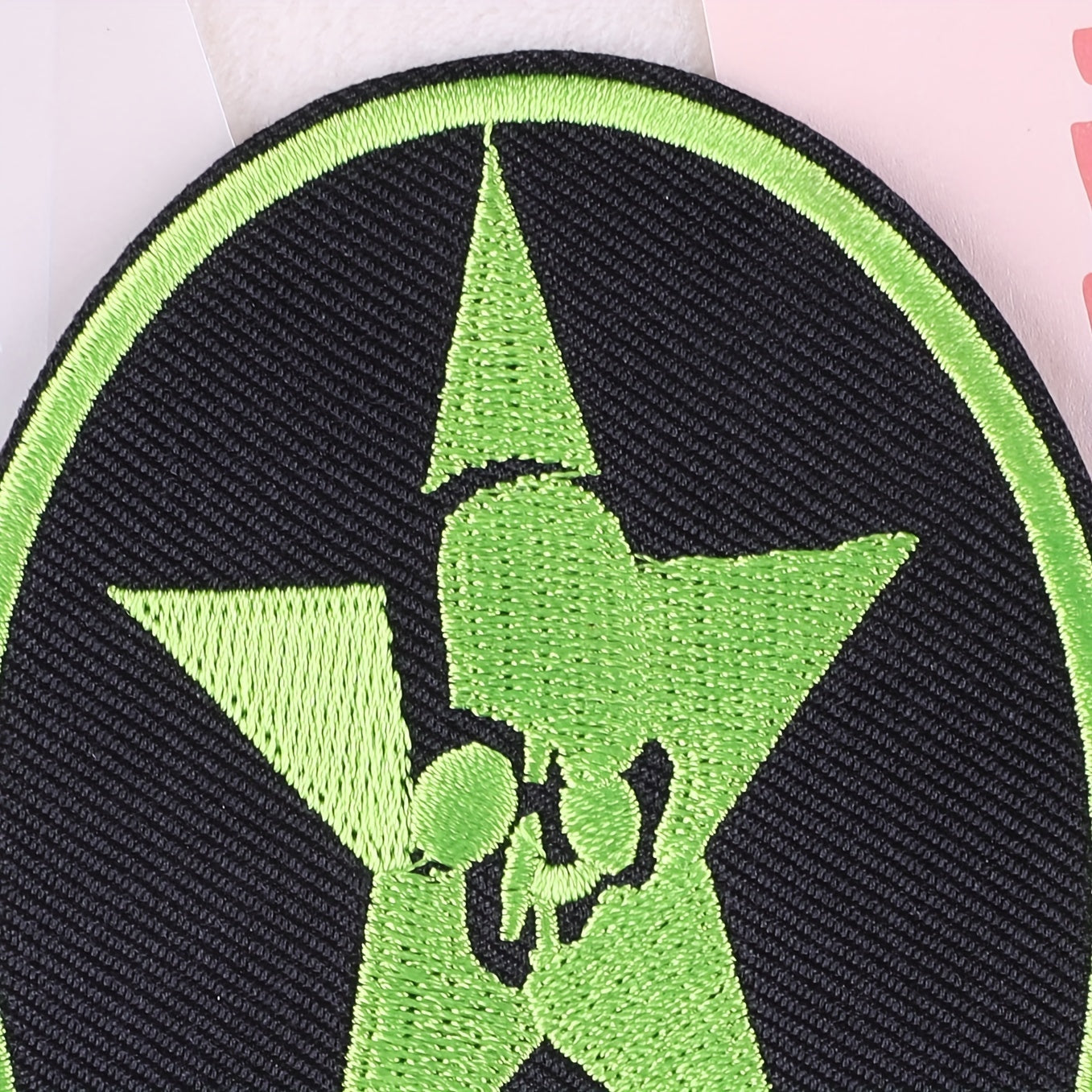 2pcs Embroidered Star Letter Patches Girls Clothing DIY Ironing Stickers
