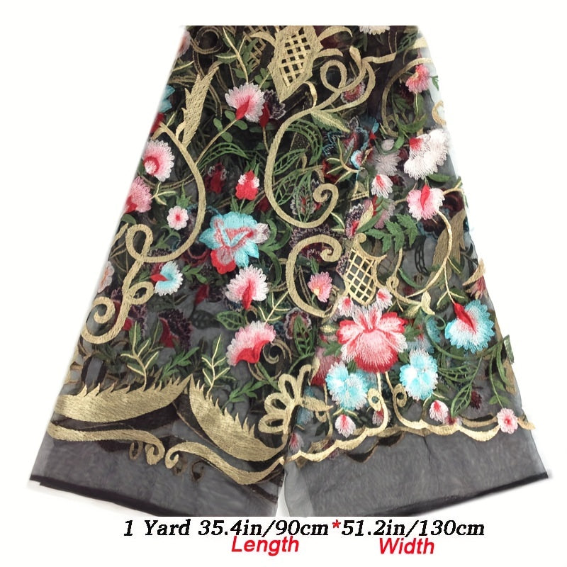 African High Lace Fabric For Dress DIY Embroidered Tissue Skirt