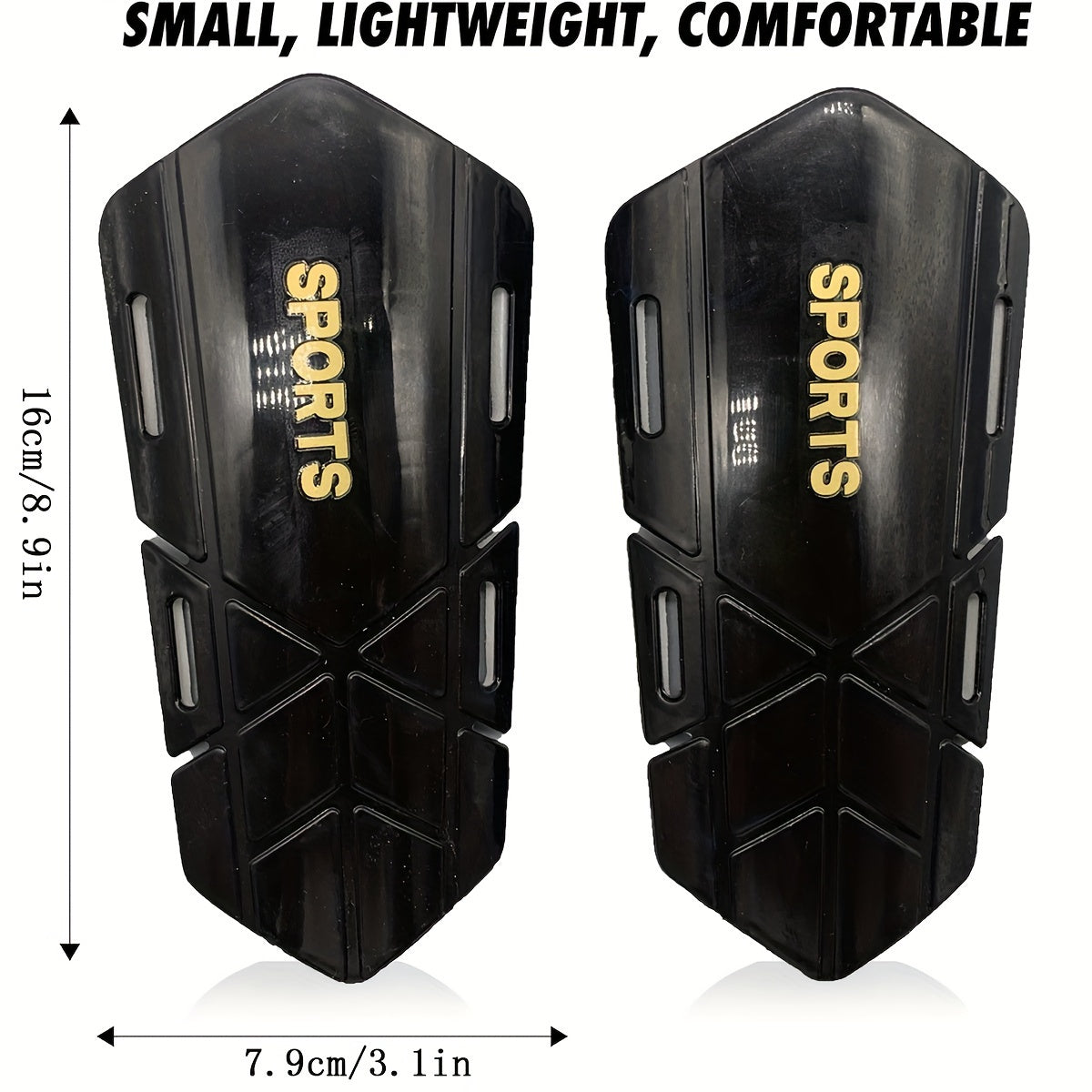 Soccer Shin Guards Reduce Shocks Calf Protective Gear for Men and Women