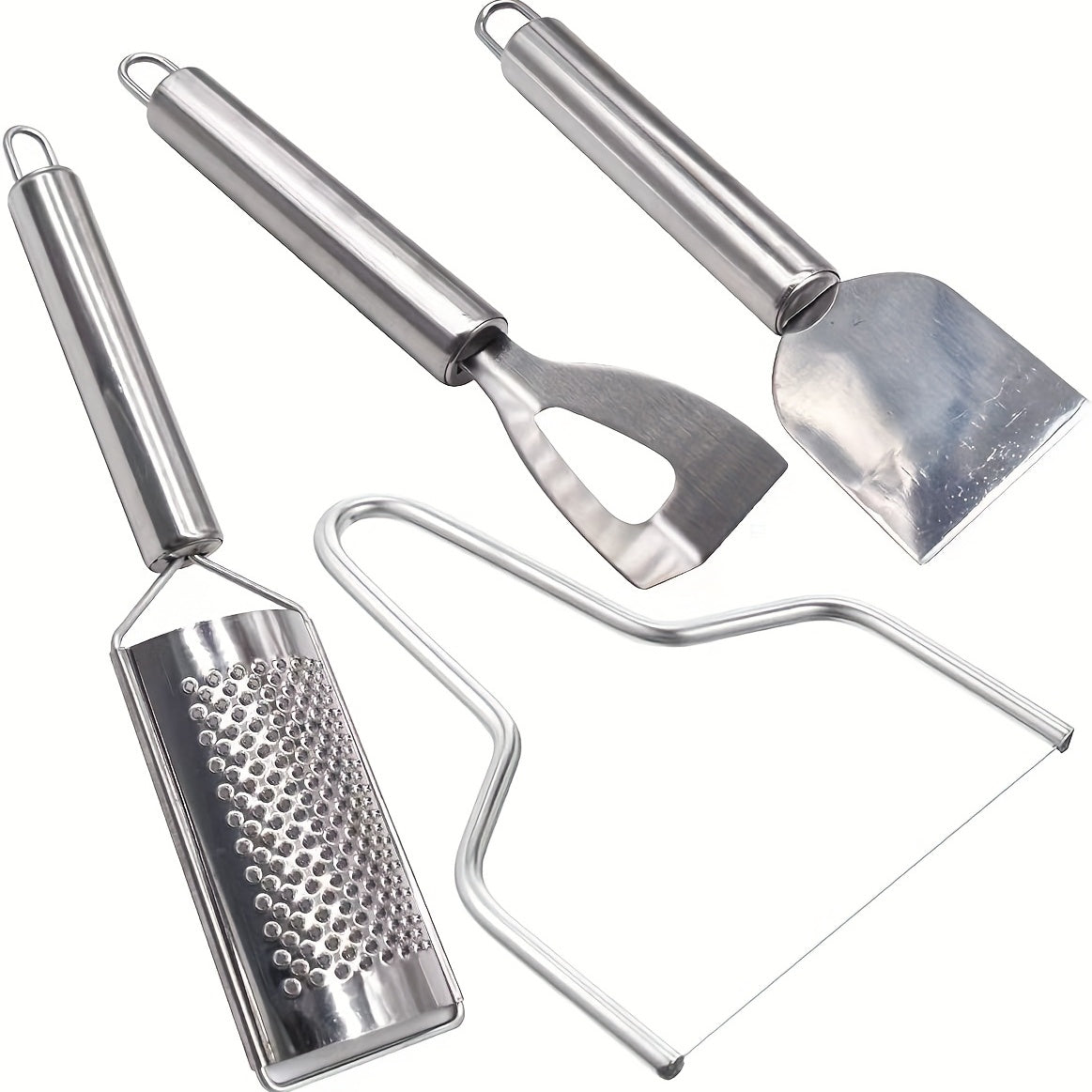 Stainless Steel Cheese Slicer Grater Cutter Spatula Baking Tool
