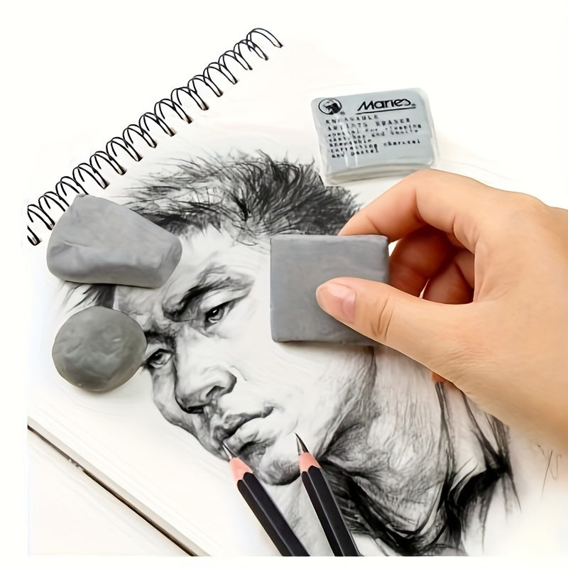 Student Soft Rubber Eraser for Sketching Art Highlighting Drawing