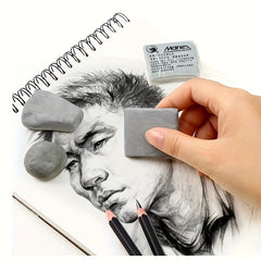 Student Soft Rubber Eraser for Sketching Art Highlighting Drawing