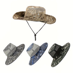 Summer Casual Camouflage Sun Hat for Men