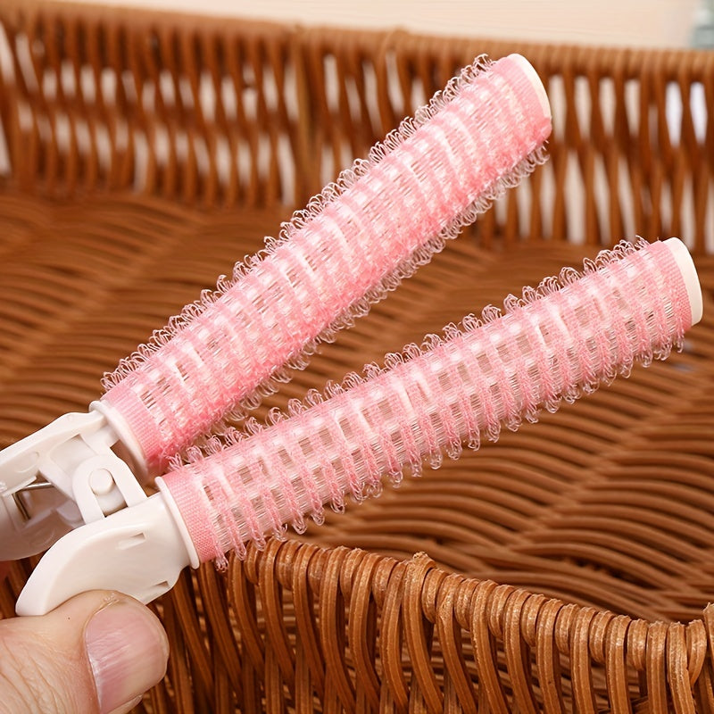 2pcs Heatless Bang Curler Clip Hair Root Curler Natural Fluffy Hair