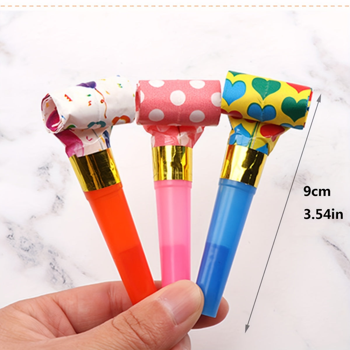 20pcs Plastic Whistle for Party Event Aid Props