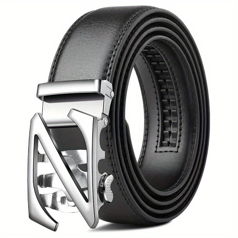 Men's Cowhide Business Casual Leather Belt