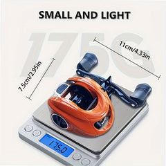 1pc 6.5:1 Metal Fishing Reel Ultralight Baitcasting Reel Left Right Hand