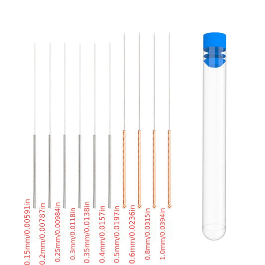 10pcs Wiper Nozzle Cleaning Needle 3D Printing Nozzle Cleaner
