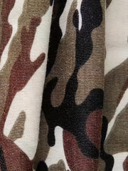 Camo Print Sleeveless Tank Top for Women