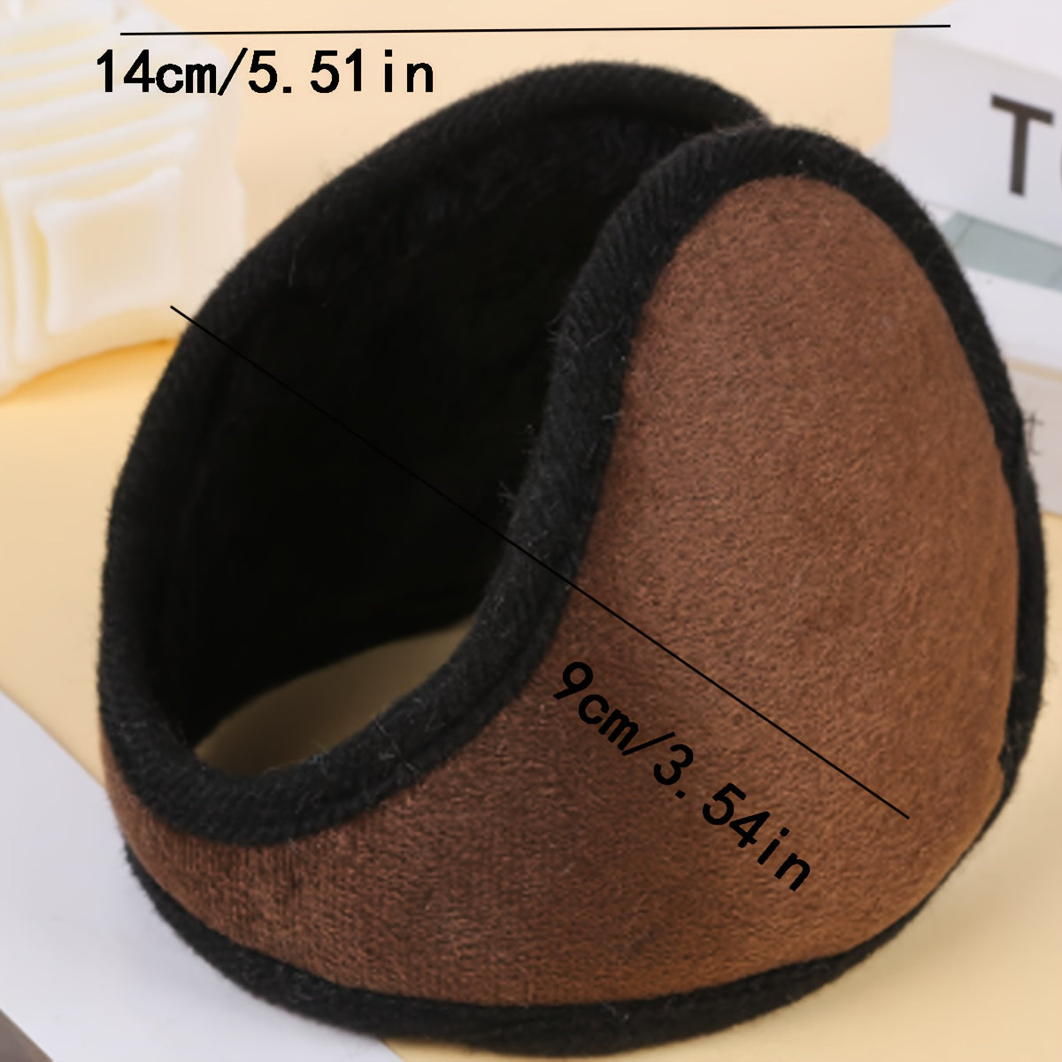Adjustable Bow Tie Winter Ear Muffs for Men & Women