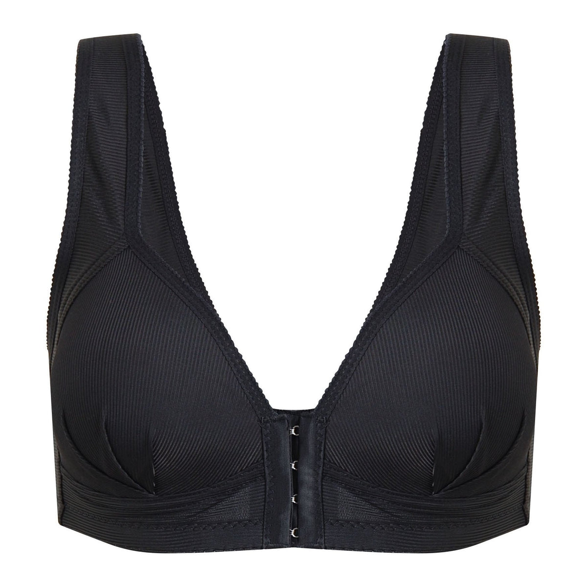 Solid Wireless Bra Comfy & Push Up