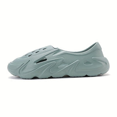 Men's Lightweight Summer Clogs Hollow Out Non Slip Garden Shoes