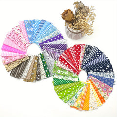 30pcs Colorful Cotton Fabric Cloth Patchwork DIY Craft Material Random