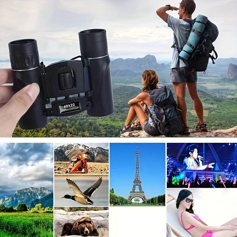 Compact HD Binoculars for Sports Camping & Travel Lightweight Telescope