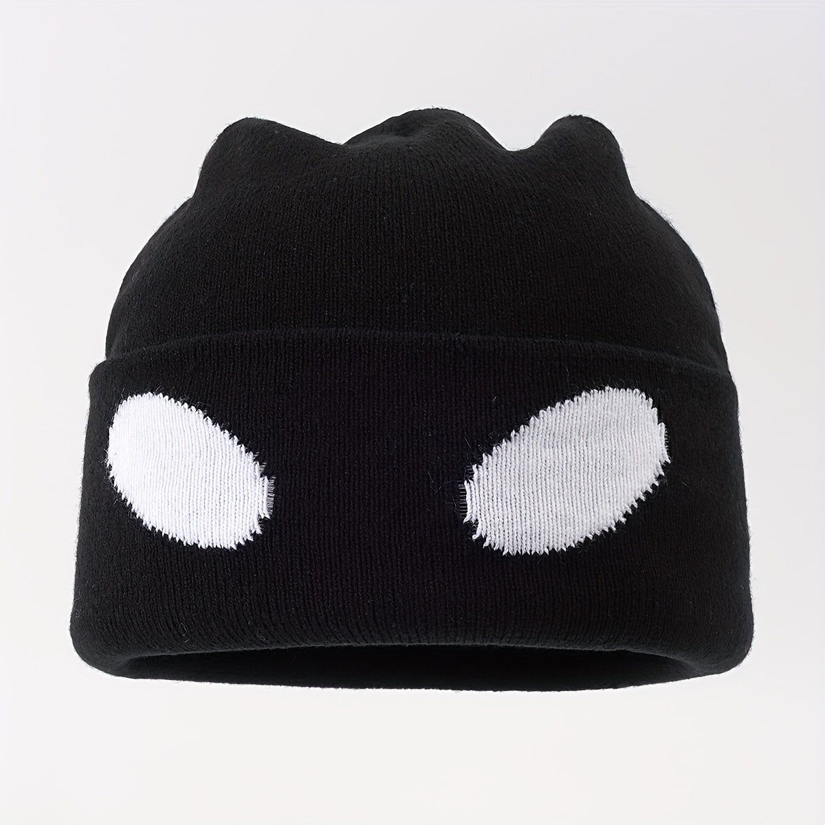 Cartoon Jacquard Anime Knit Hat Warm Beanie Unisex