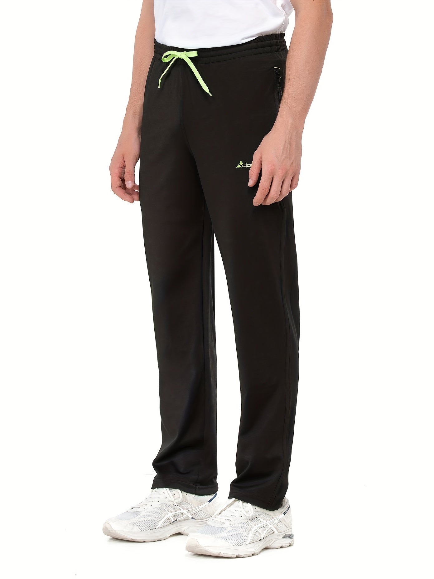 Men's Lightweight Outdoor Pants Quick Dry Elastic Waist & Pockets