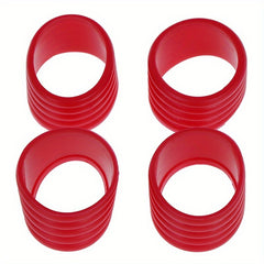 4pcs Silicone Tennis Racket Sealing Rubber Ring Sweat-absorbing Fixed Rubber