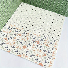 Dollhouse Mini DIY Bathroom Tile Floor Miniatures Decorative Living Room Floor