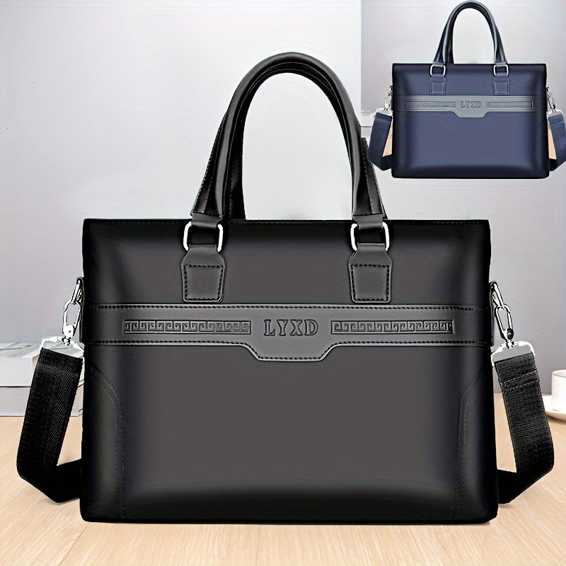 Oxford Cloth Briefcase Laptop Bag Water Resistant Father's Gift