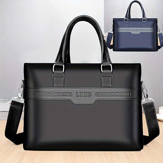 Oxford Cloth Briefcase Laptop Bag Water Resistant Father's Gift