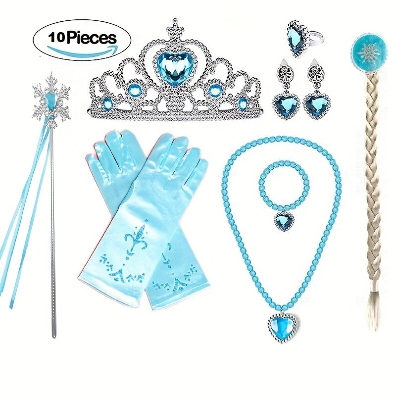 10pcs Princess Dress Up Accessories For Girls