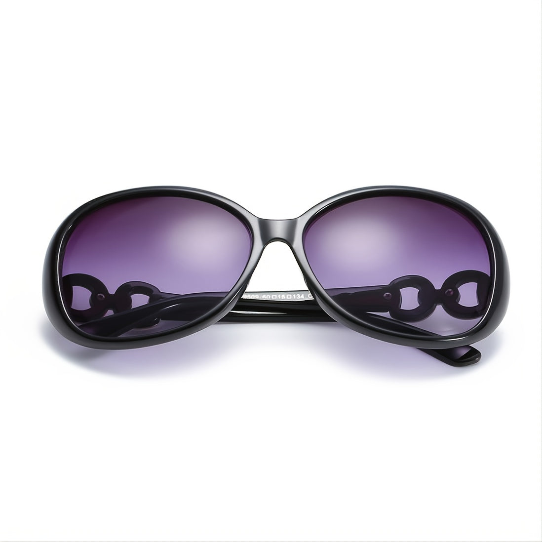 ENSARJOE Vintage Sunglasses Women Big Frame UV400 Ladies Shades