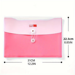 A4 Horizontal Rope File Bag Folder Waterproof Exam Bag