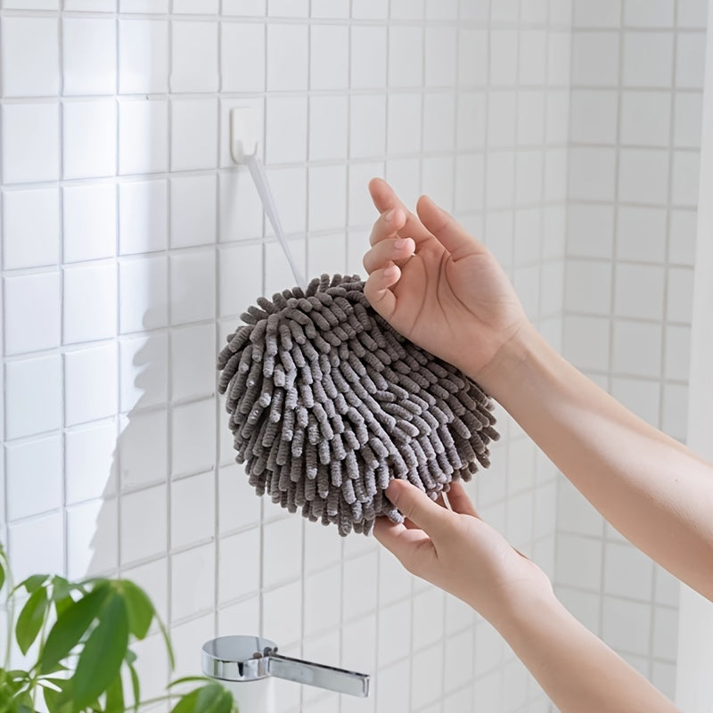 Quick Dry Microfiber Hanging Towel Ball for Hands and Fingers