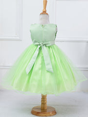 Toddler Girls Sequins Tutu Dress Princess Pageant Wedding