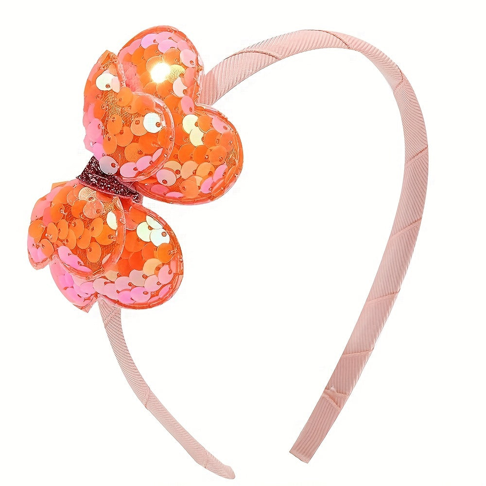 Sequin Butterfly Hairband for Kids