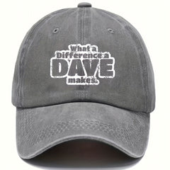 Adjustable Letter Embroidered Cap Hip hop Sunscreen Baseball Hat