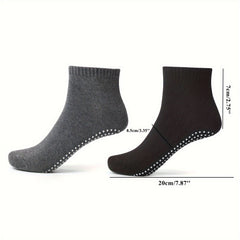Non Slip Grip Yoga Socks - Anti Skid Grip Socks - Home Workout Socks