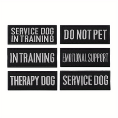 Service Dog Patch for Pet Harness- Training Seal Cloth Patch