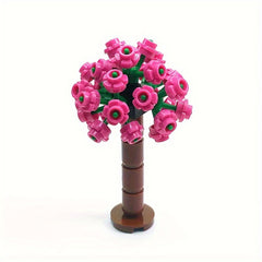 Embroidered Building Block Scenery Flower Ball Tree House Wedding Ornaments