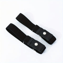 No Buckle Elastic Belt Stretch Adjustable Invisible Belt