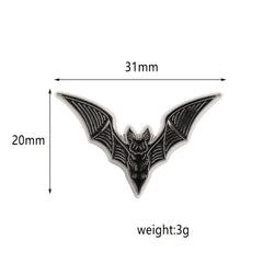 Bat Enamel Pin Witchy Style Spooky Lapel Jewelry