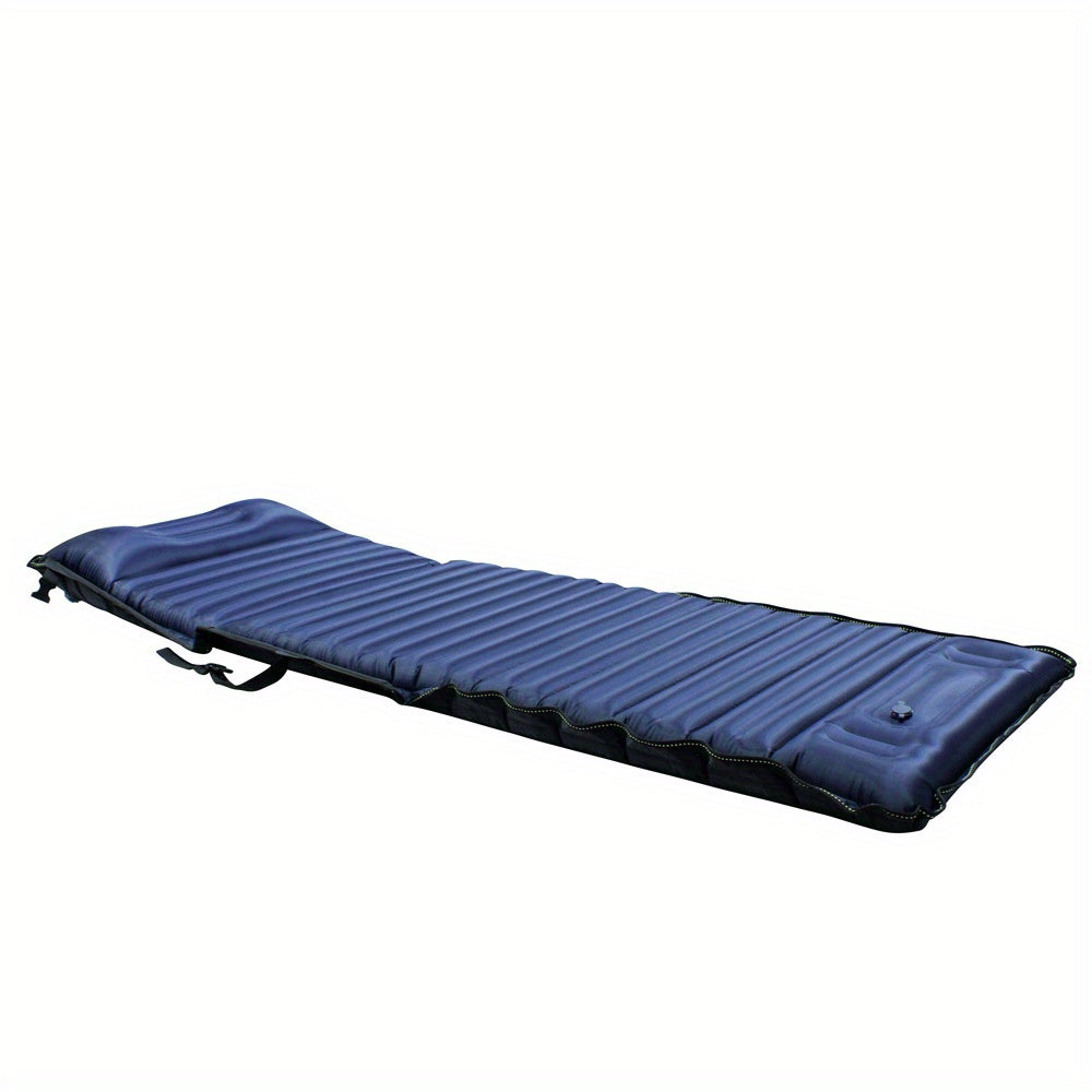 2-in-1 Folding Sleeping Pad with Backrest & Pillow for Camping