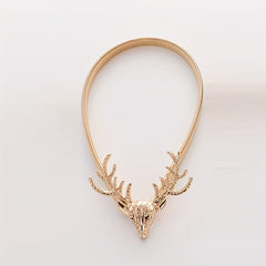 Deer Horn Curtain Buckle Stretchy Rope Tieback
