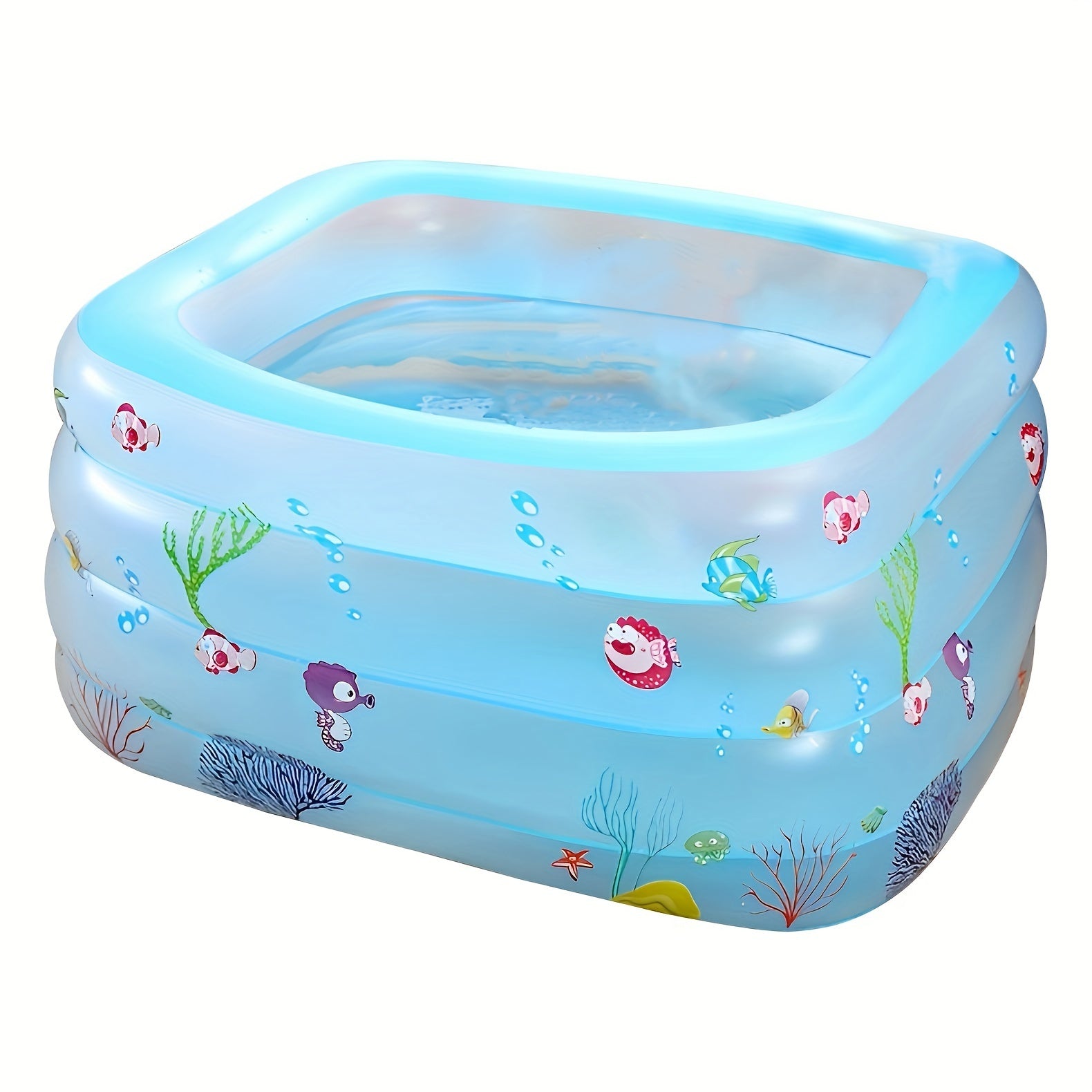 Full-Sized Inflatable Pool for Kids & Adults - Outdoor Fun