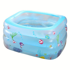 Full-Sized Inflatable Pool for Kids & Adults - Outdoor Fun