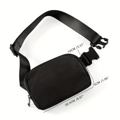 Durable Nylon Chest Bag Waterproof Fanny Pack
