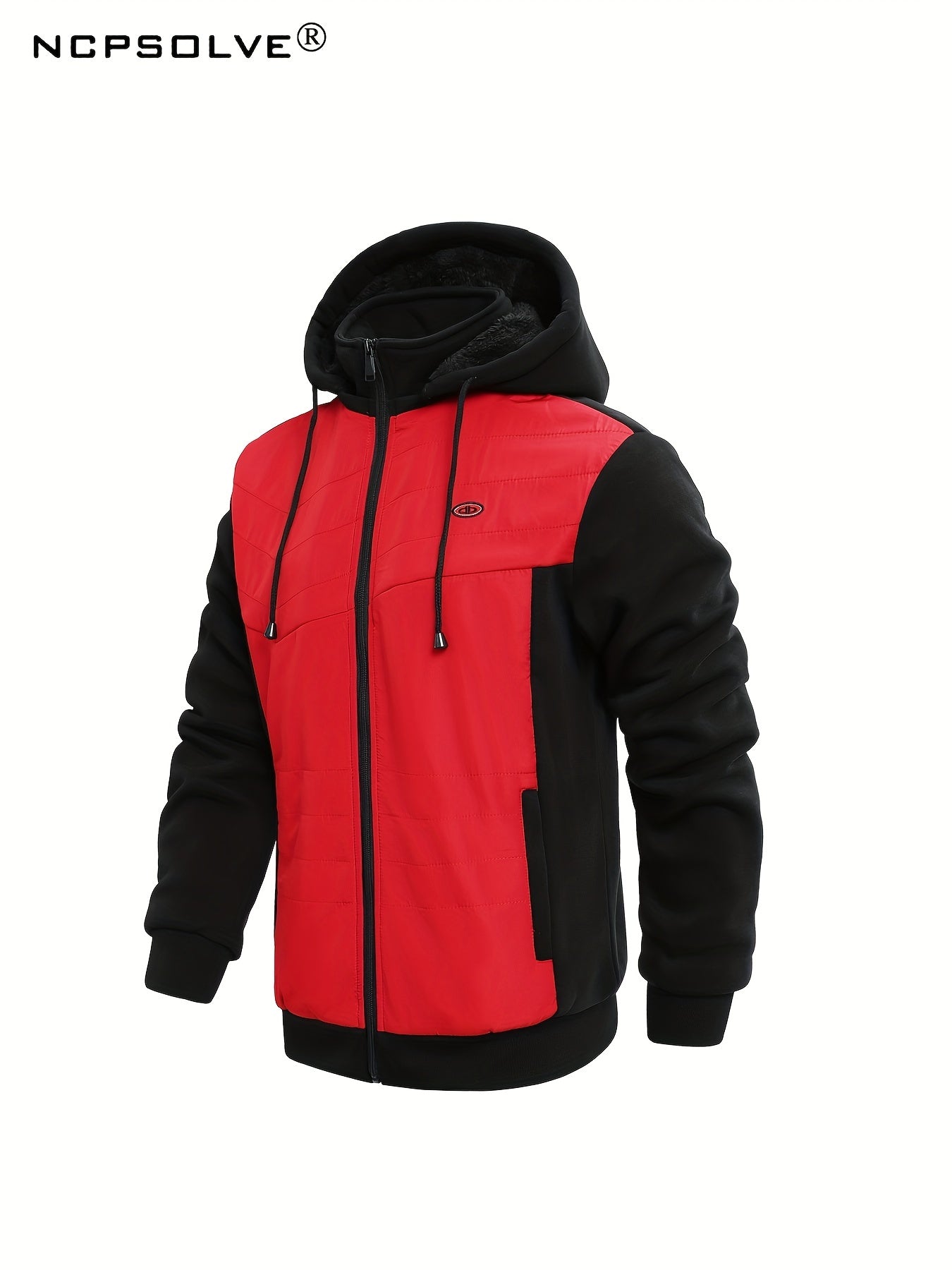 Men's Active Thermal Hooded Jacket & Thick Pants Set