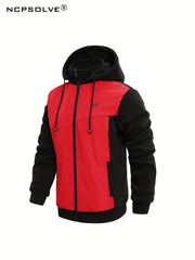 Men's Active Thermal Hooded Jacket & Thick Pants Set