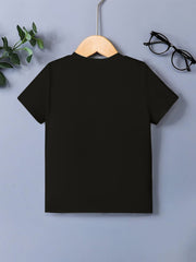 Boy's Dragon Sketch Print T shirt Casual Tee For Summer