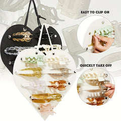 Hairpin Holder Storage Bag for Women Girls